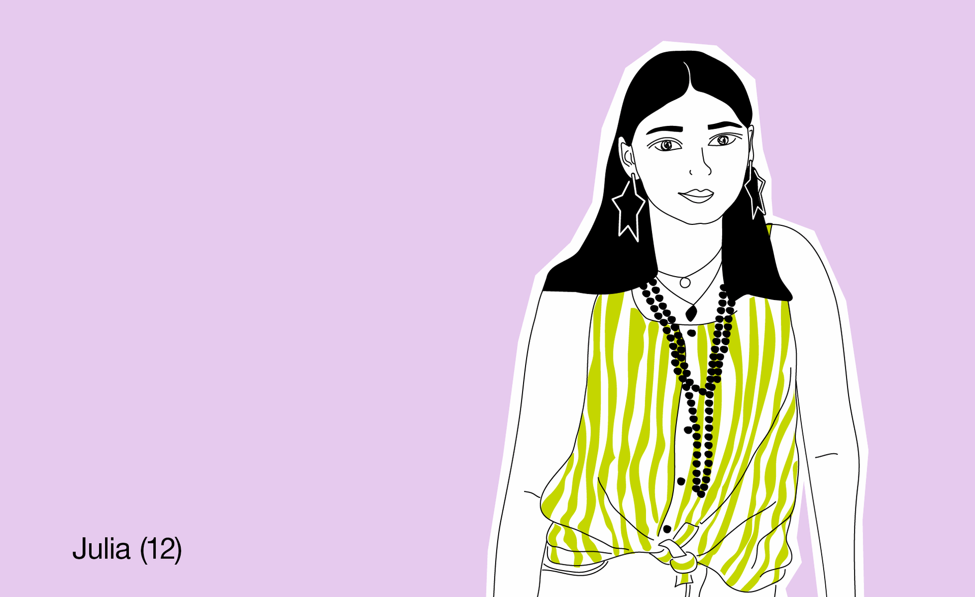 Ein gif der Jugendlichen Julia, die sagt: Viele waren überfordert mit meiner psychischen Erkrankung. So gesehen machten es meine Eltern über all diese Jahre eigentlich extrem gut. Sie gaben mich nie auf und versuchten immer zu verstehen, was in mir vorging. Obwohl sie oft wahnsinnig gestresst waren. Und ich extrem gereizt zu ihnen.